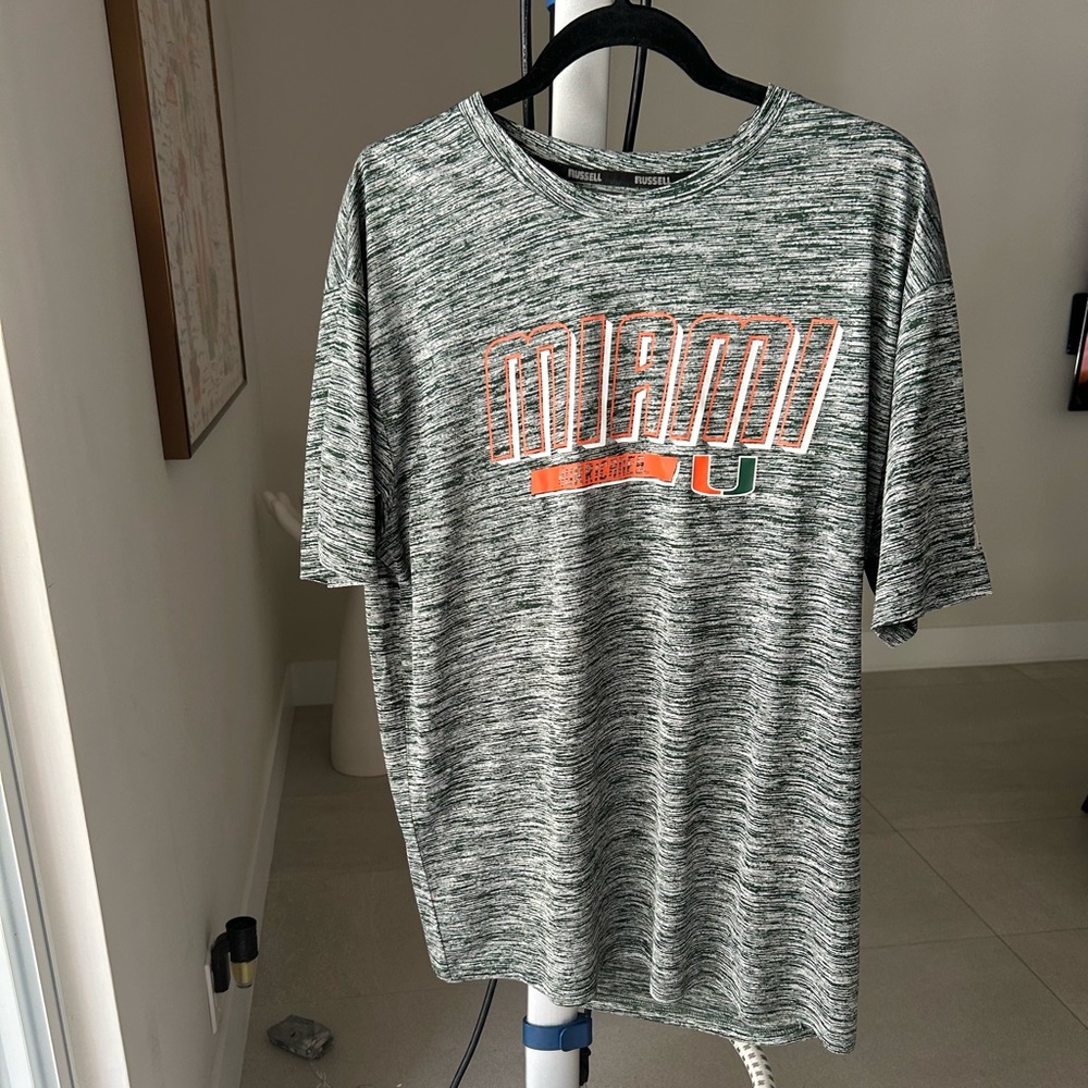 University of Miami Men’s Performance T Size XL